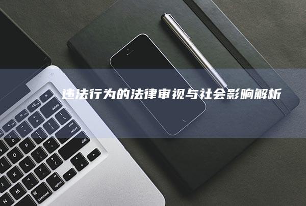 违法行为的法律审视与社会影响解析